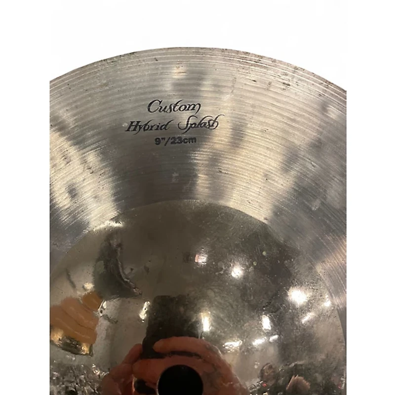 Used Zildjian 9in K Custom Hybrid Splash Cymbal