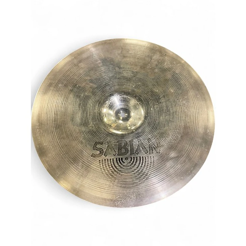 Used SABIAN 16in aa sound control crash Cymbal