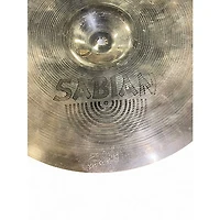 Used SABIAN 16in aa sound control crash Cymbal