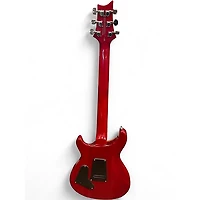 Used PRS SE Custom 24 Red Solid Body Electric Guitar