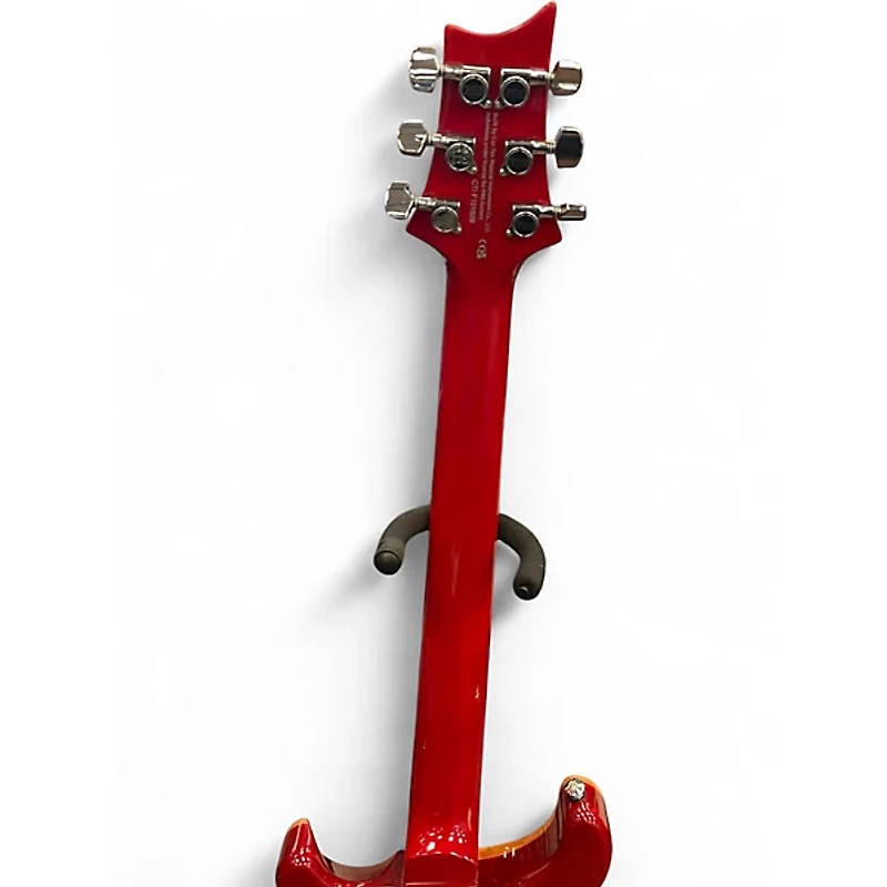 Used PRS SE Custom 24 Red Solid Body Electric Guitar
