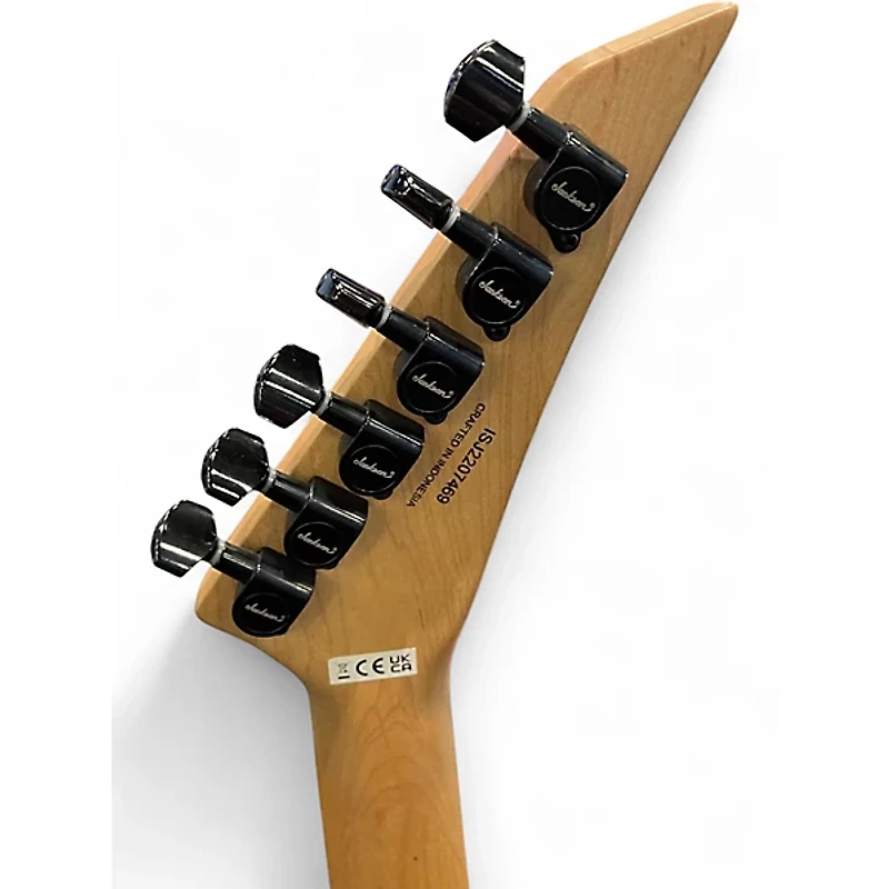 Used Jackson DK2XR Silver Solid Body Electric Guitar