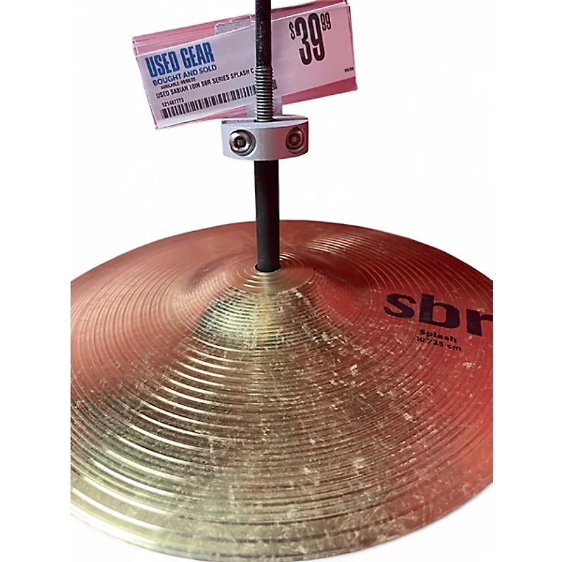 Used SABIAN 10in SBR Series Splash Cymbal