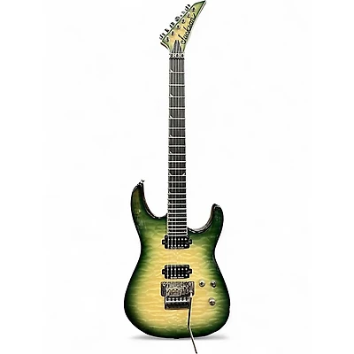 Used Jackson SL2Q Pro Series Soloist  Alien Burst Solid Body Electric Guitar