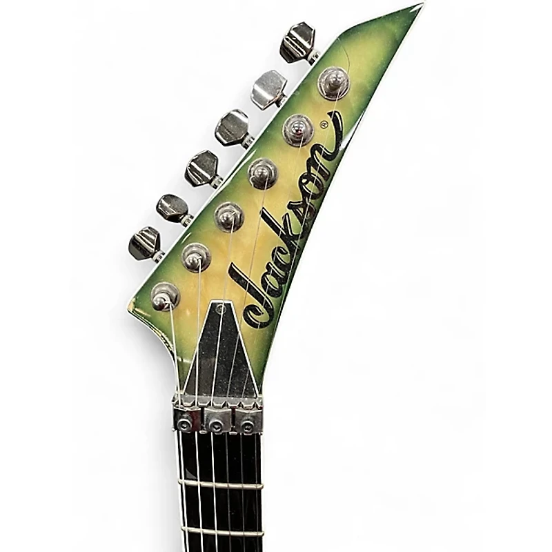 Used Jackson SL2Q Pro Series Soloist  Alien Burst Solid Body Electric Guitar