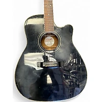 Used Takamine EG334BC Black Acoustic Electric Guitar