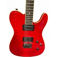 Used Fender Special Edition Custom Telecaster FMT HH Crimson Red Trans Solid Body Electric Guitar