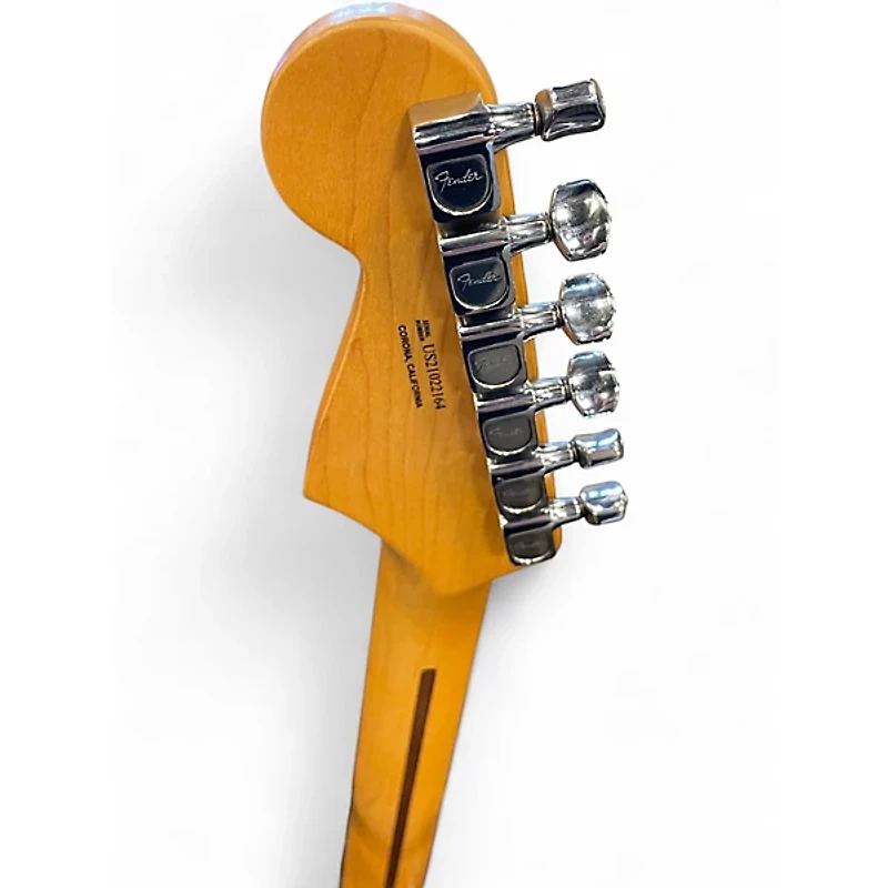 Used Fender American Ultra Stratocaster 3 Tone Sunburst Solid Body Electric Guitar