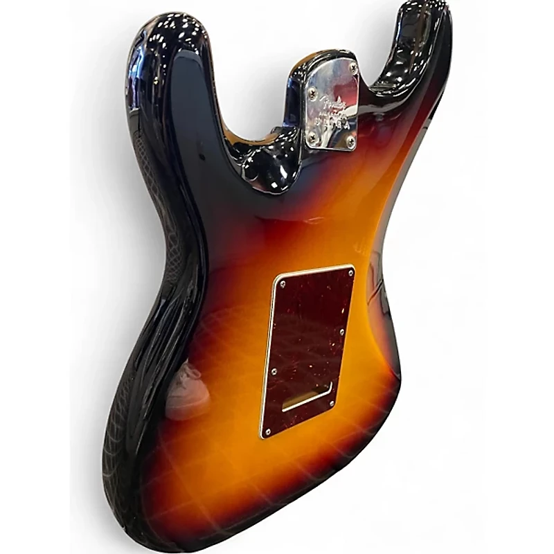 Used Fender American Ultra Stratocaster 3 Tone Sunburst Solid Body Electric Guitar