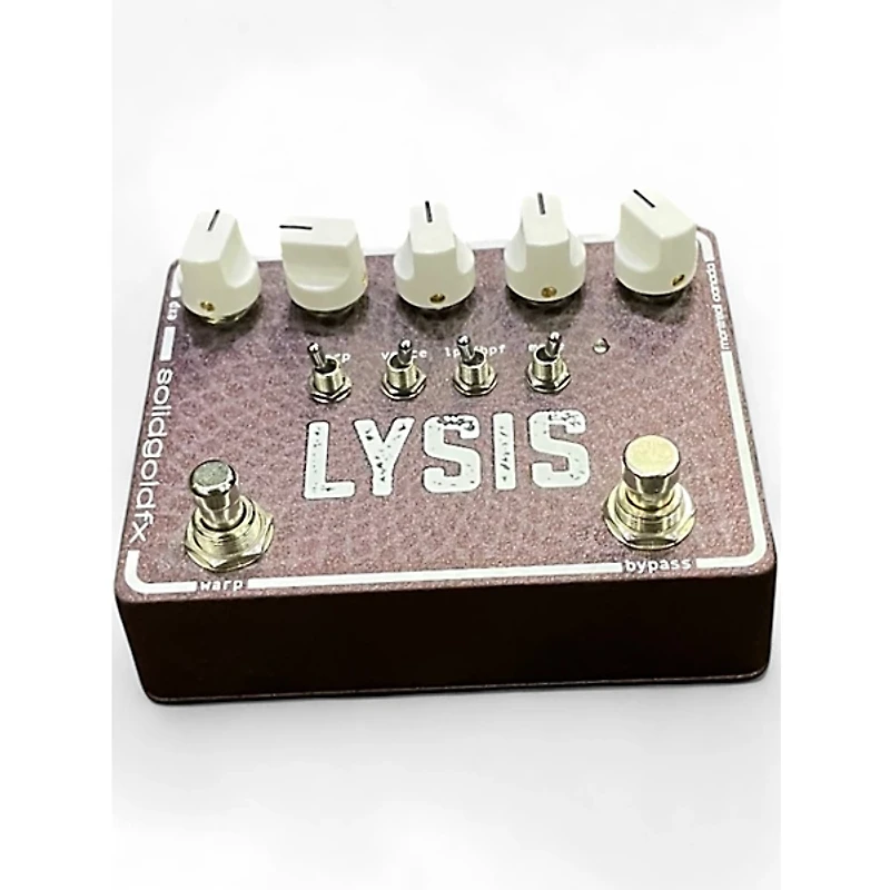 Used SolidGoldFX lysis Effect Pedal