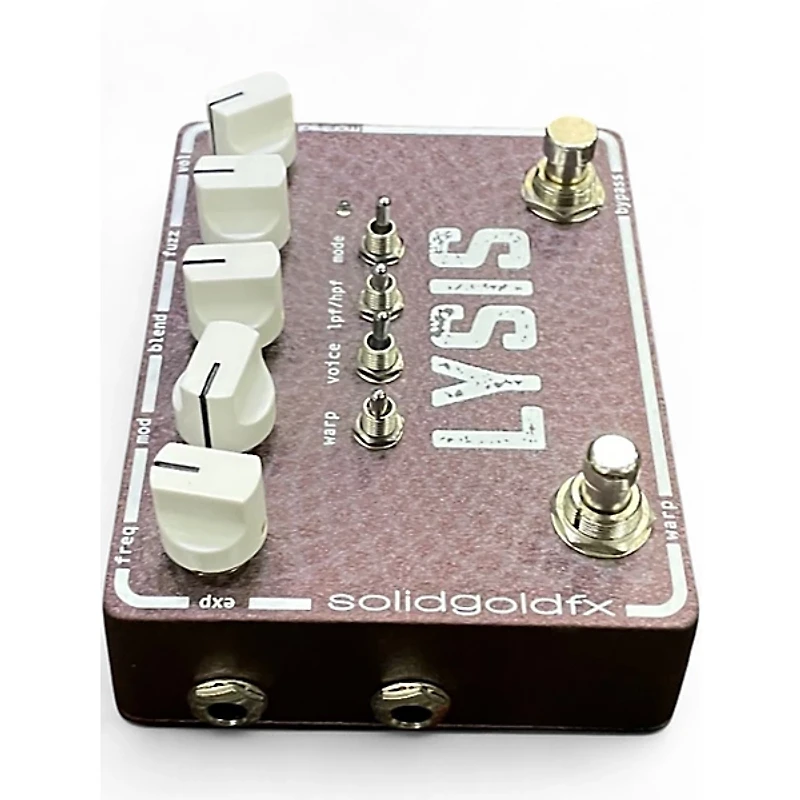 Used SolidGoldFX lysis Effect Pedal