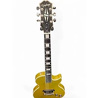 Used Epiphone Jared James Nichols "Blues Power" Gold Solid Body Electric Guitar