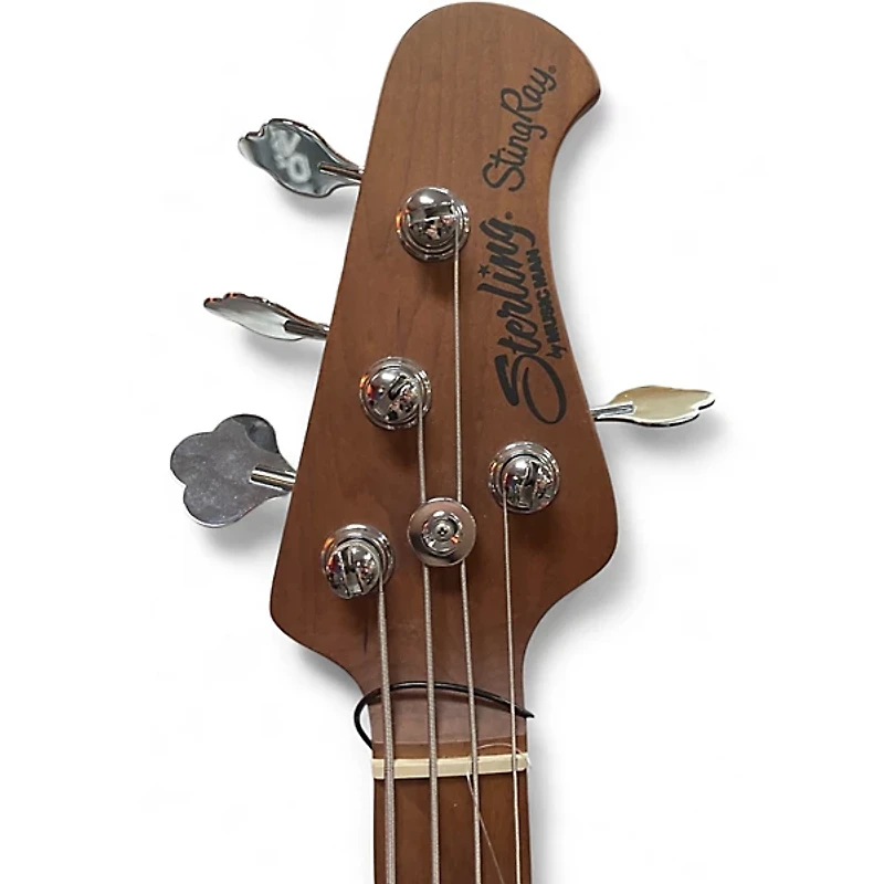 Used Sterling by Music Man Ray34 Spalted Maple Electric Bass Guitar