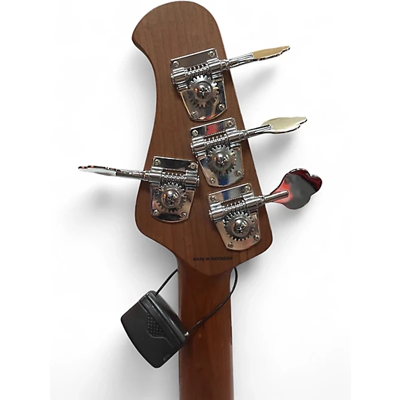 Used Sterling by Music Man Ray34 Spalted Maple Electric Bass Guitar