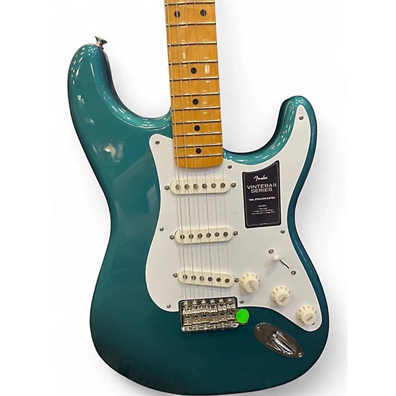 Used Fender Vintera II 50's Stratocaster Ocean Turquoise Solid Body Electric Guitar