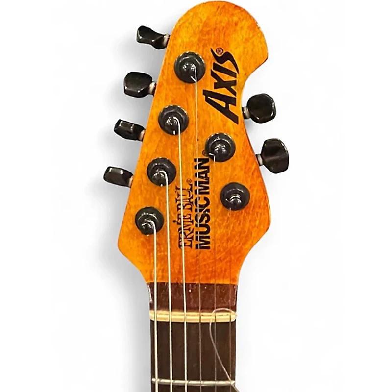 Used Sterling by Music Man Sub AX3 Axis Black Solid Body Electric Guitar