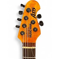 Used Sterling by Music Man Sub AX3 Axis Black Solid Body Electric Guitar