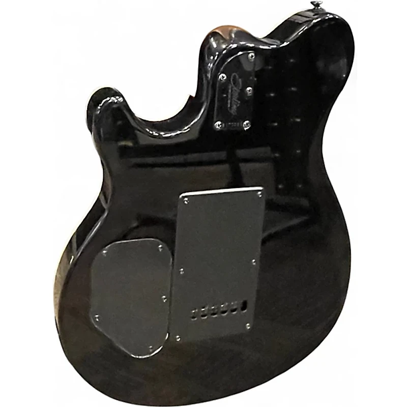 Used Sterling by Music Man Sub AX3 Axis Black Solid Body Electric Guitar