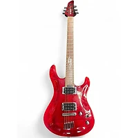 Used Yamaha RGX520FZ Trans Red Solid Body Electric Guitar