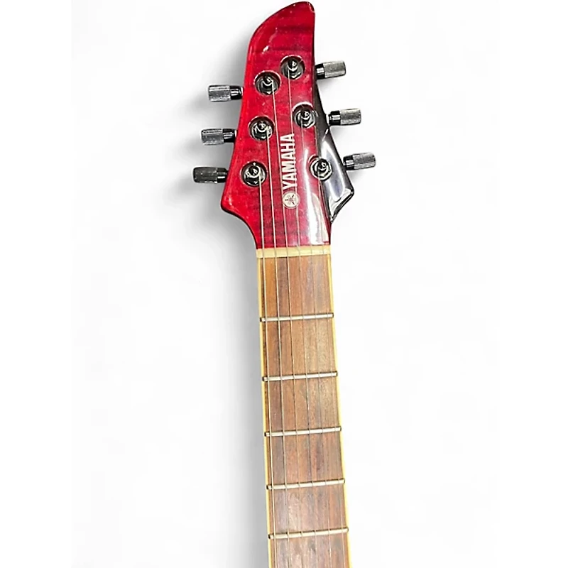 Used Yamaha RGX520FZ Trans Red Solid Body Electric Guitar