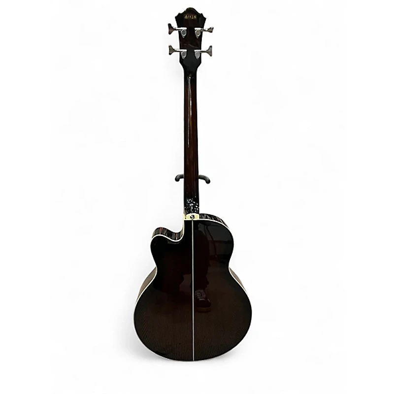 Used Ibanez AEB10E DARK VIOLIN SUNBURST Acoustic Bass Guitar