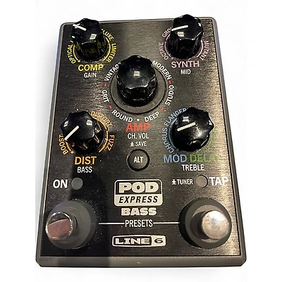 Used Line 6 Pod Express Bass Effect Processor