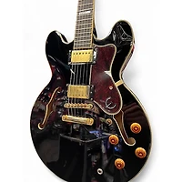 Used Epiphone Sheraton II Black Hollow Body Electric Guitar