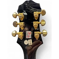 Used Epiphone Sheraton II Black Hollow Body Electric Guitar