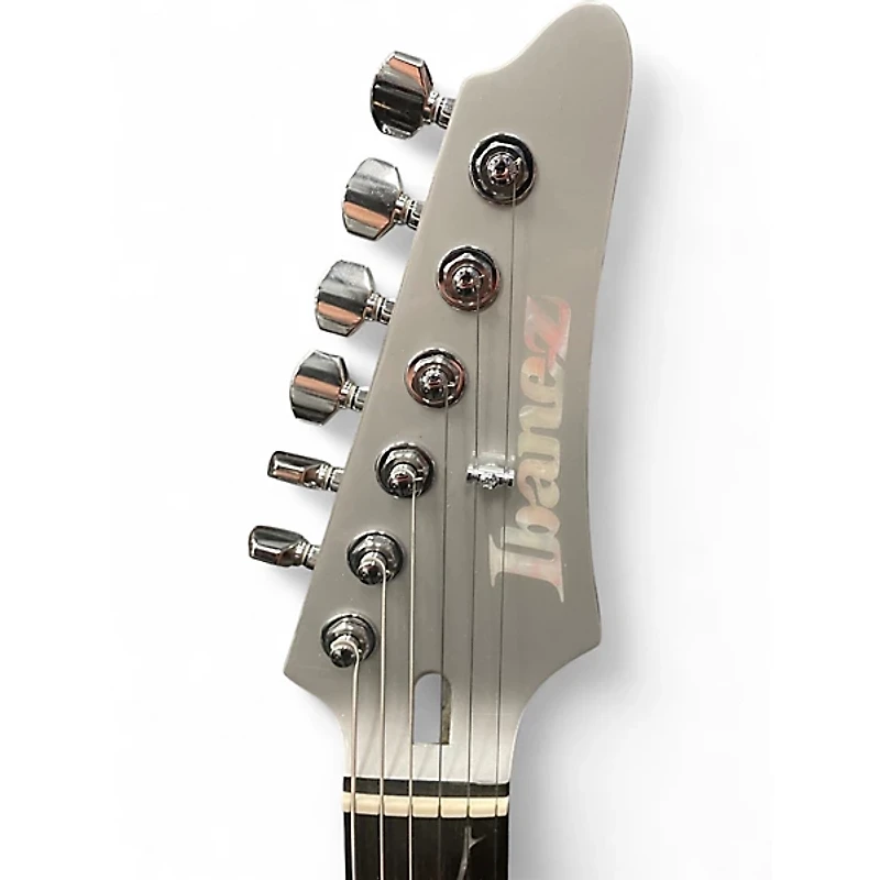 Used Ibanez TOD10 Silver Solid Body Electric Guitar