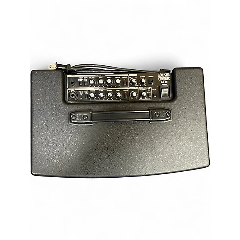 Used Roland AC90 90W 2X8 Stereo Acoustic Guitar Combo Amp