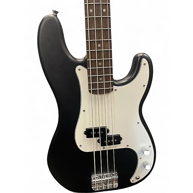 Used Squier Affinity Precision Bass black Electric Bass Guitar