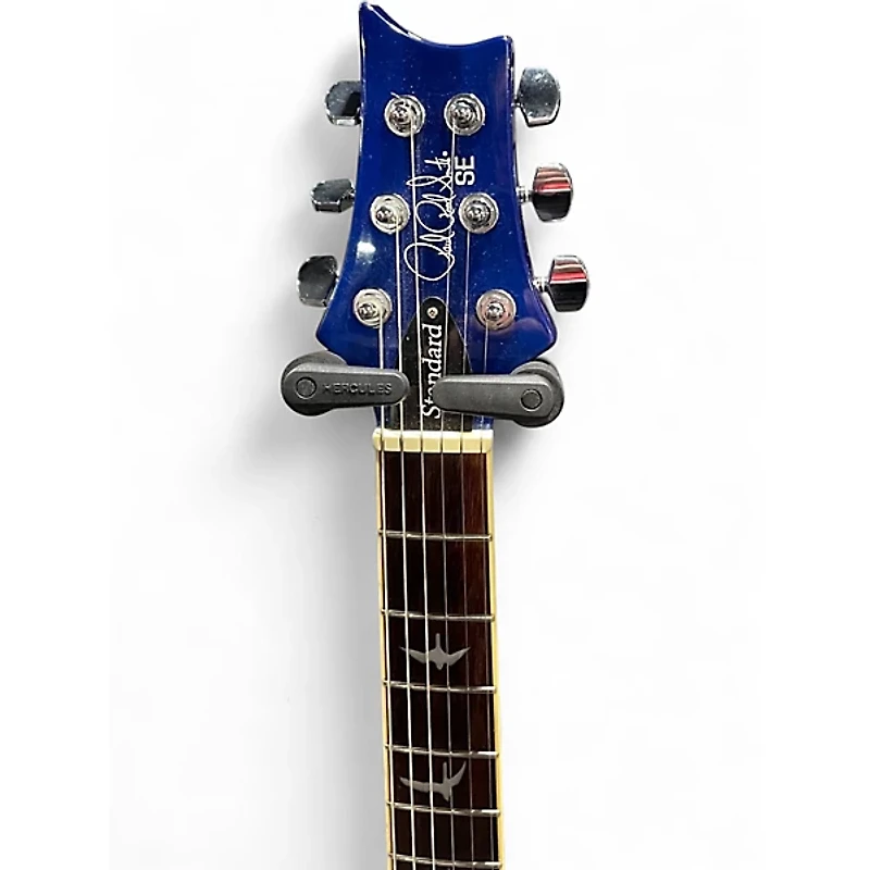 Used PRS SE Standard 24 Blue Solid Body Electric Guitar