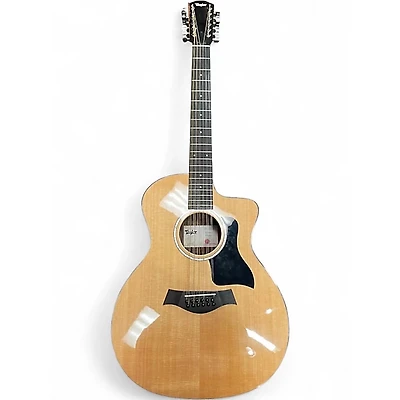Used Taylor 254CE PLUS Natural 12 String Acoustic Guitar