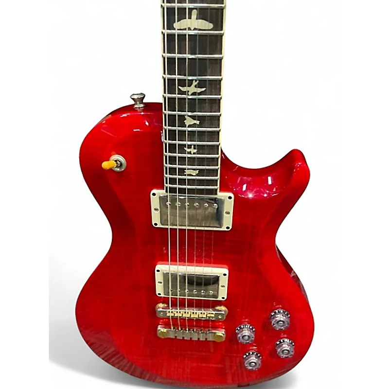 Used PRS McCarty 594 Red Solid Body Electric Guitar