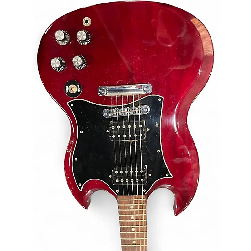 Used Gibson SG Cherry Solid Body Electric Guitar