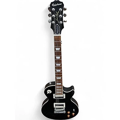 Used Epiphone Les Paul Traditional PRO III Black Solid Body Electric Guitar