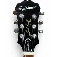 Used Epiphone Les Paul Traditional PRO III Black Solid Body Electric Guitar