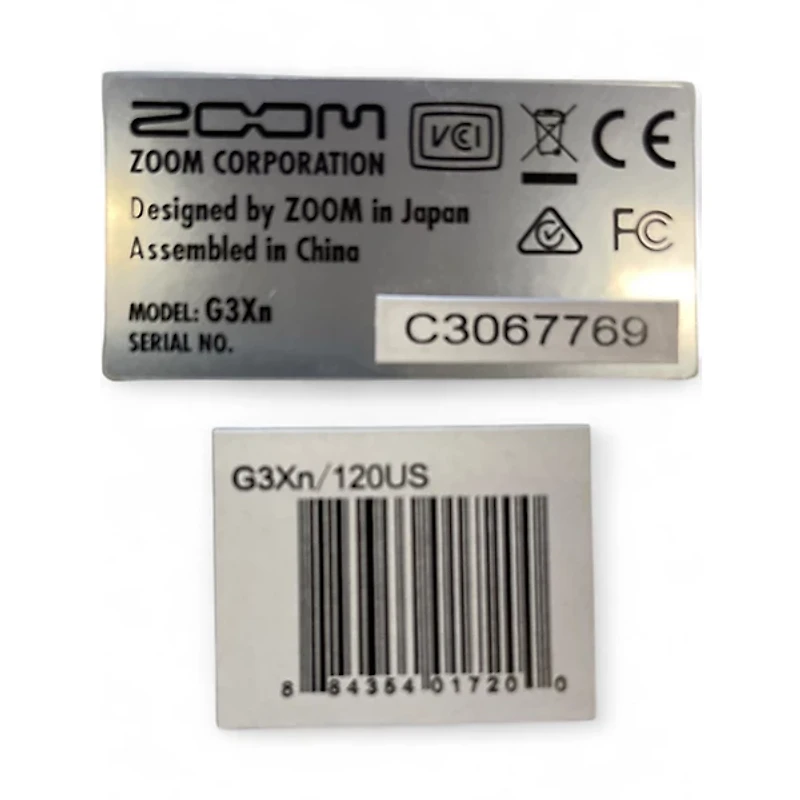 Used Zoom G3XN Effect Processor