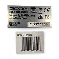 Used Zoom G3XN Effect Processor