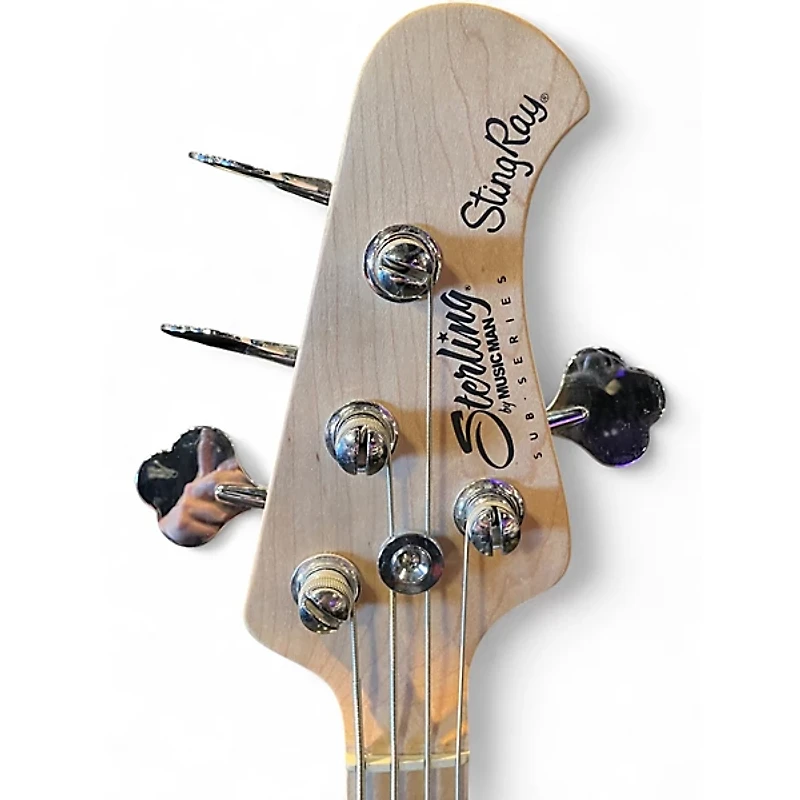 Used Sterling by Music Man Sub 4 Seafoam Green Electric Bass Guitar