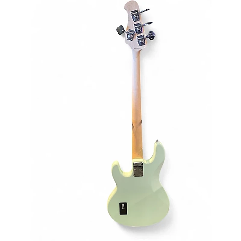 Used Sterling by Music Man Sub 4 Seafoam Green Electric Bass Guitar
