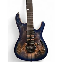 Used Ibanez RG1070PBZ BLUE Solid Body Electric Guitar