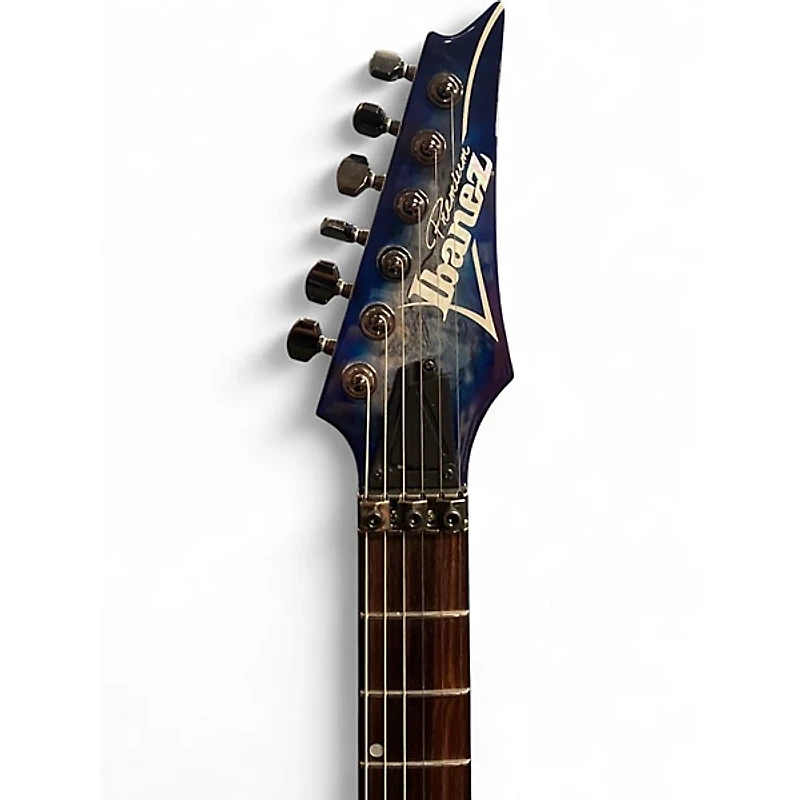 Used Ibanez RG1070PBZ BLUE Solid Body Electric Guitar