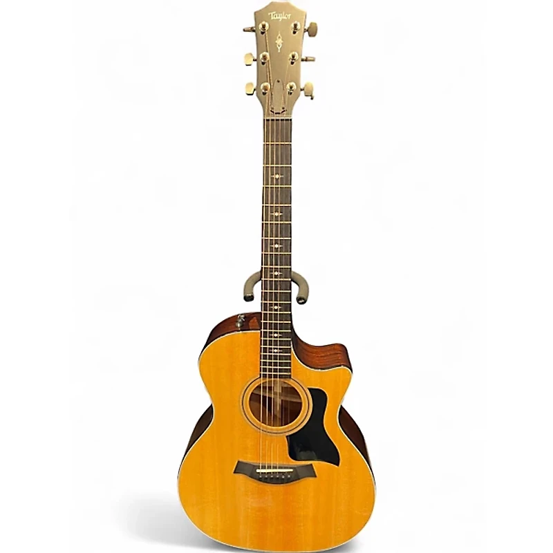 Used Taylor 314CE Natural Acoustic Electric Guitar