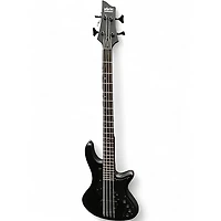 Used Schecter Guitar Research STILETTO 4 STEALTH Black Electric Bass Guitar