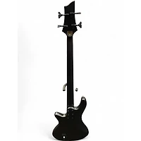 Used Schecter Guitar Research STILETTO 4 STEALTH Black Electric Bass Guitar