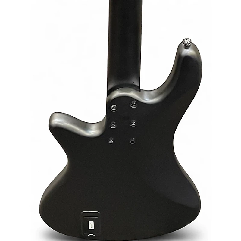 Used Schecter Guitar Research STILETTO 4 STEALTH Black Electric Bass Guitar