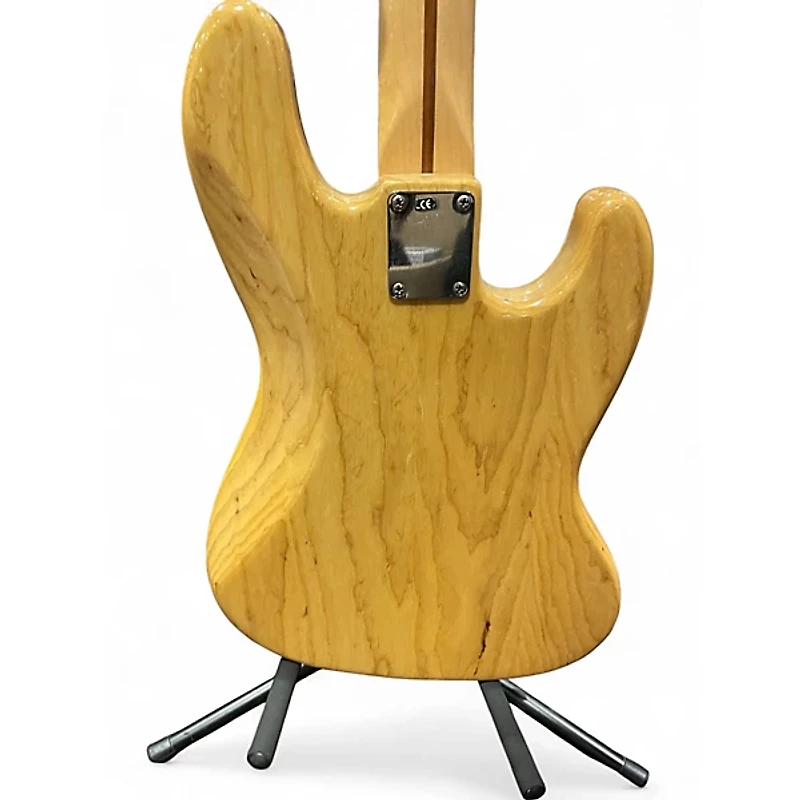 Used Fender Standard Jazz Bass Natural Electric Bass Guitar
