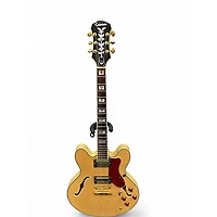 Used Epiphone Sheraton II Natural Hollow Body Electric Guitar