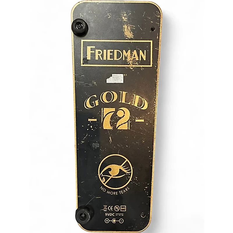 Used Friedman No More Tears Gold 72 Effect Pedal